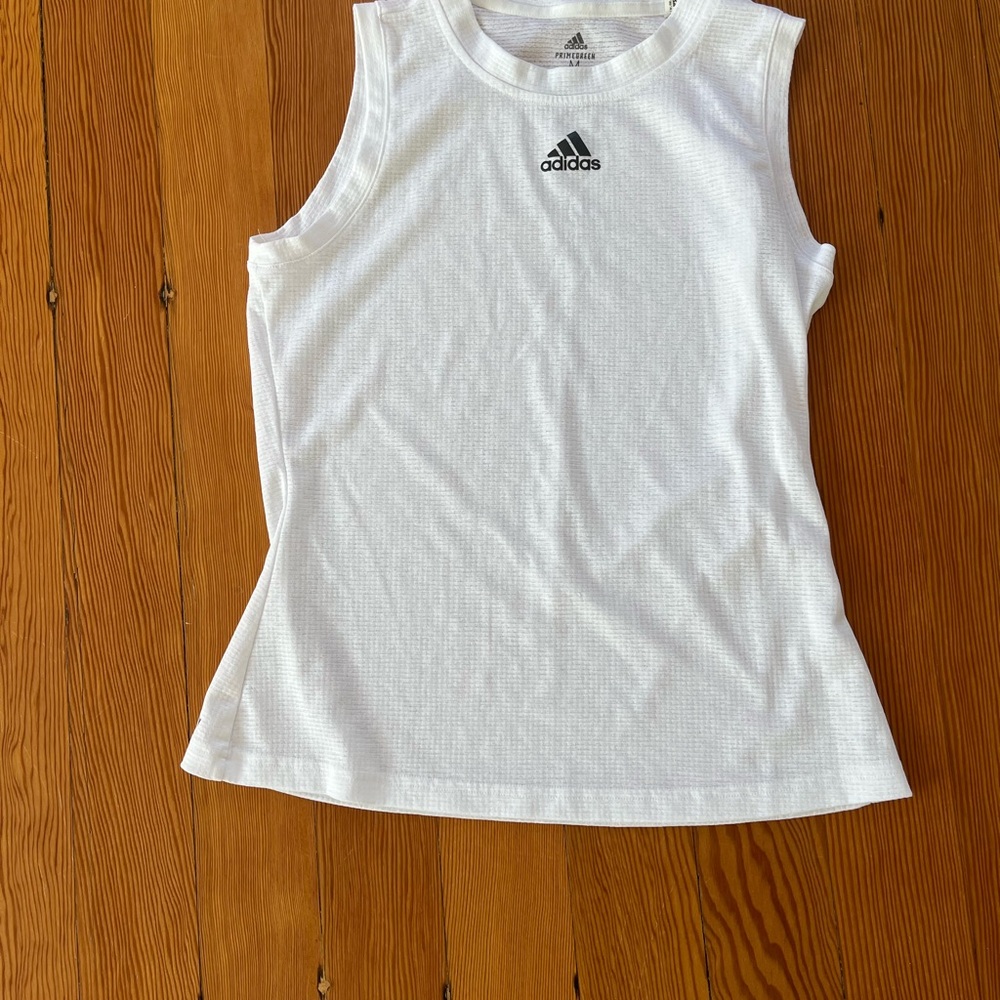 Adidas women’s White Tank Top